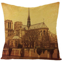 Load image into Gallery viewer, Famous Paris Scenery Architecture Cushion