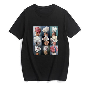 Ariana Grande Print Casual T-shirts