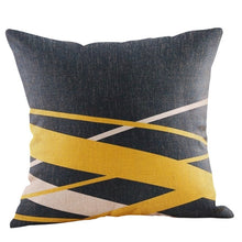 Load image into Gallery viewer, Mustard Decorative Pillowcases