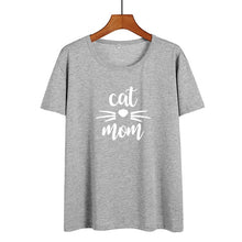 Load image into Gallery viewer, Cat Mom Tshirt