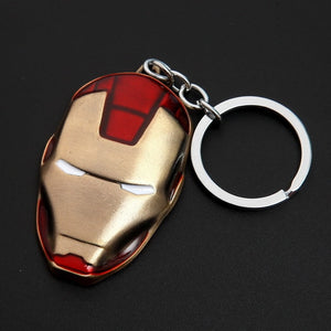 Anime Iron Man Mask Key Chain