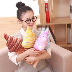 Creative Ice Cream Shape Cushion