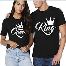 Load image into Gallery viewer, King Queen Couples T Shirt