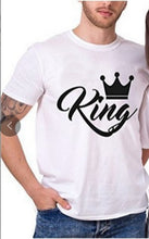 Load image into Gallery viewer, King Queen Couples T Shirt