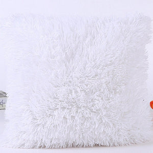 Fur Plush Throw Pillow Case Cover