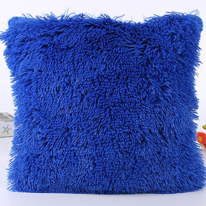 Fur Plush Throw Pillow Case Cover