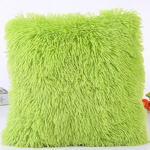 Fur Plush Throw Pillow Case Cover