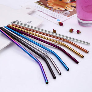 Reusable Stainless Steel Metal Straw