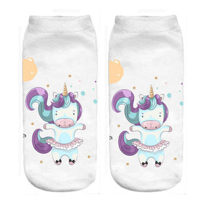 I Love Unicorn Socks