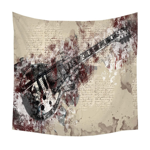 Guitar Tapestry