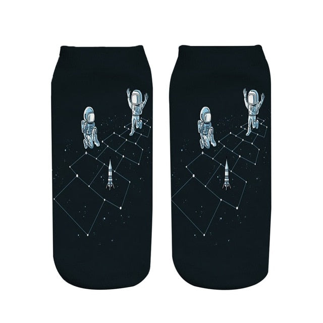 Space Astronaut Unicorn Socks