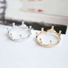 Load image into Gallery viewer, Romantic Princess Crown Knuckle Rings