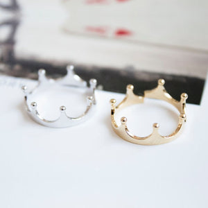 Romantic Princess Crown Knuckle Rings