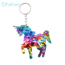 Load image into Gallery viewer, Unicorn Key Chain