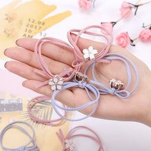 Load image into Gallery viewer, Flower Elastic Hair Bands