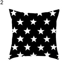 Load image into Gallery viewer, Square Shape Stylish Stars Pattern Pillow Case