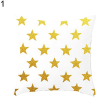 Load image into Gallery viewer, Square Shape Stylish Stars Pattern Pillow Case