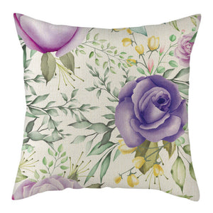 Flower Homer Decor Cushion Cover