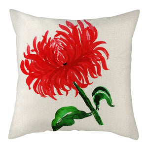 Flower Homer Decor Cushion Cover