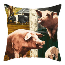 Load image into Gallery viewer, Cute Pig Cushion Cover