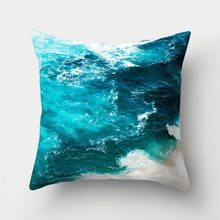 Load image into Gallery viewer, Sea Wave Pillow