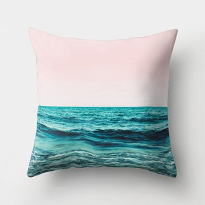 Sea Wave Pillow