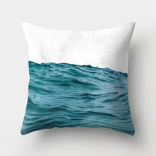 Load image into Gallery viewer, Sea Wave Pillow