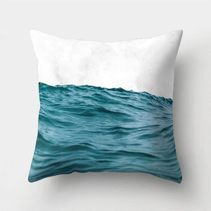 Sea Wave Pillow