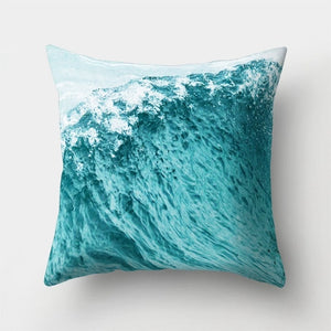 Sea Wave Pillow