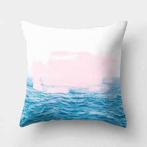 Sea Wave Pillow