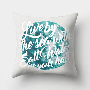 Sea Wave Pillow