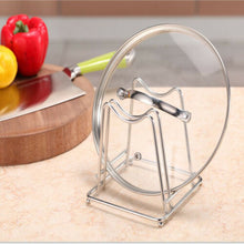 Load image into Gallery viewer, Stainless Steel Pot Lid Rack