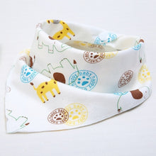 Load image into Gallery viewer, Organic Cotton Cute Baby Bibs