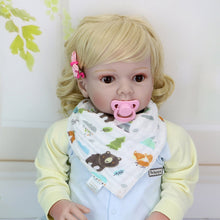 Load image into Gallery viewer, Animal Print Baby Bibs