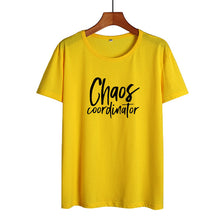 Load image into Gallery viewer, Chaos Coordinator Funny T Shirts