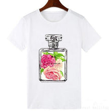 Load image into Gallery viewer, Vintage Vogue Perfume Bottle Print T Shirt