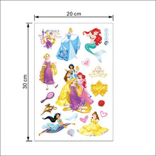 Load image into Gallery viewer, Disney Princess Decorative Stickers