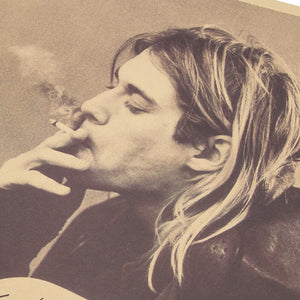 Nirvana Front Man Rock Poster Wall Sticker