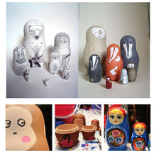 Load image into Gallery viewer, Wooden Educational Dolls Toys
