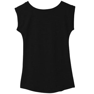 O-neck Round Side Casual Tees