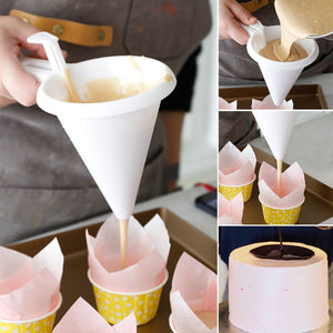 Adjustable Icing Candy Kitchen Funnel