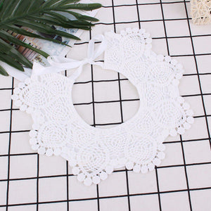 Cotton Baby Bibs With Lace
