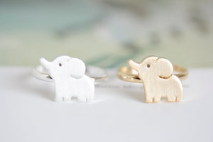 Bohemia Lucky 3D Elephant Ring