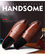 Load image into Gallery viewer, Men Loafers Soft Driving Shoes