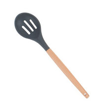 Load image into Gallery viewer, Wooden Silicone Kitchen Utensils