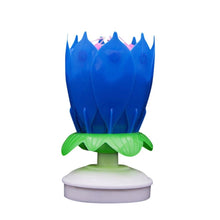 Load image into Gallery viewer, Rotating Lotus Flower Birthday Candle