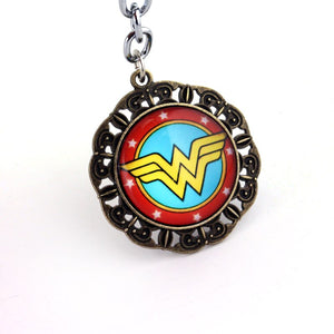 Anime Justice League Key Chain