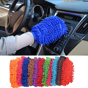 Fiber Wear Resistance Car Wash Gloves