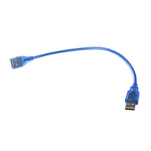 Load image into Gallery viewer, Blue USB 2.0 Extension Cable