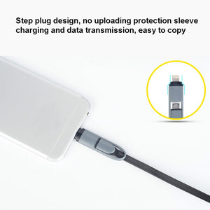 2 in 1 Retractable 2A USB Cable